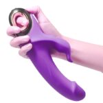 ARMONY - METEROR DILDO VIBRADOR RABBIT VIOLETA - Imagen 4
