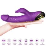 ARMONY - METEROR DILDO VIBRADOR RABBIT VIOLETA - Imagen 3