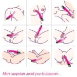 ARMONY - JOYBLADE DILDO VIBRADOR ROTADOR FUCSIA - Imagen 2