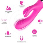 ARMONY - VIBRADOR RABBIT FUCSIA - Imagen 3