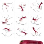ARMONY - PRINCE DILDO VIBRADOR  ROTADOR ROJO - Imagen 2