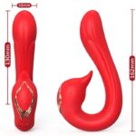 ARMONY - DELFIN VIBRADOR MULTIPOSICION  EFECTO CALOR ROJO - Imagen 2