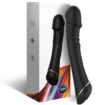 ARMONY - DILDO VIBRADOR SILICONA NEGRO - Imagen 4
