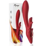 ARMONY - ELK VIBRADOR RABBIT CURVO RED - Imagen 5
