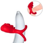 ARMONY - ANILLO VIBRADOR CORAZÓN ROJO - Imagen 2