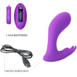 PRETTY LOVE - IDABELLE VIBRATION  PULSATION CONTROL REMOTO VIOLETA - Imagen 5