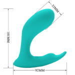 PRETTY LOVE - IDABELLE VIBRATION PULSATION CONTROL REMOTO AZUL - Imagen 4