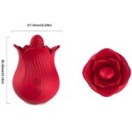 ARMONY - ROSA VIBRADOR ESTIMULADOR ROJO - Imagen 4