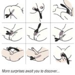 ARMONY - Y-WAND MASAJEADOR  VIBRADOR CABEZA DOBLE NEGRO - Imagen 2