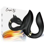 ARMONY - FOX VIBRADOR PAREJAS CONTROL REMOTO NEGRO - Imagen 4