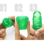 TENGA - UNI EMERALD MASTURBADOR DEDAL - Imagen 4