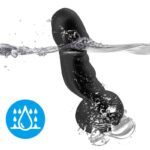 ARMONY - DILDO VIBRADOR  PLUG ANAL CONTROL REMOTO NEGRO - Imagen 3