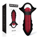 ARMONY - KYLIN DEDAL VIBRADOR  PLUG ANAL CONTROL REMOTO NEGRO - Imagen 5