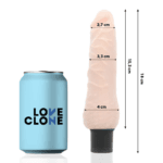 LOVECLONE - SVEN VIBRADOR REALÍSTICO SELF LUBRICATION 18.5 CM -O- 3.3 CM - Imagen 2