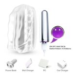 ARMONY - MASTER MASTURBATOR  VIBRADOR TRANSPARENTE - Imagen 3