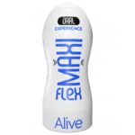ALIVE - MAXI FLEX MASTURBADOR MASCULINO BOCA TALLA L - Imagen 5