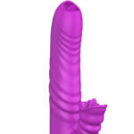 ARMONY - ANGELIA VIBRADOR MULTIFUNCION DOBLE LENGUA EFECTO CALOR VIOLETA - Imagen 4