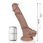 MR INTENSE - 28 PENE REALÍSTICO 22.3 CM -O- 3.4 CM - Imagen 2