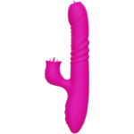 ARMONY - FANNY VIBRADOR MULTIFUNCION DOBLE LENGUA EFECTO CALOR FUCSIA - Imagen 4