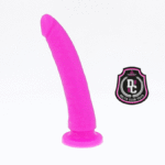 DELTA CLUB - DILDO REALISTA LILA SILICONA MEDICA 20 CM -O- 4 CM - Imagen 3