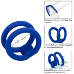 CALEXOTICS - ADMIRAL JAULA DOBLE PARA PENE AZUL - Imagen 4