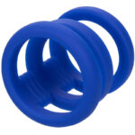 CALEXOTICS - ADMIRAL JAULA TRIPLE PARA PENE AZUL - Imagen 2