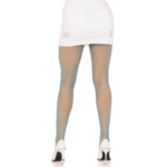 LEG AVENUE - PANTIMEDIAS REJILLA LYCRA AZUL - Imagen 2