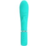 PRETTY LOVE - PRESCOTT VIBRADOR PUNTO G MULTIFUNCIÓN VERDE AGUA - Imagen 2