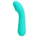 PRETTY LOVE - CETUS VIBRADOR RECARGABLE VERDE AGUA - Imagen 2