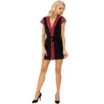 LIVCO CORSETTI FASHION - KUMIKO LC 90428 BATA + PANTY NEGRO S/M