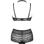 LIVCO CORSETTI FASHION - LINERA FOR THE SENSES COLLECTION SUJETADOR + PANTY NEGRO - Imagen 4