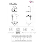 LIVCO CORSETTI FASHION - MAJALESA LC 90526 SUJETADOR + LIGUERO + PANTY BLACK - Imagen 5