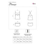 LIVCO CORSETTI FASHION - MIRAAZE LC 90567 CAMISETA + SHORTS NEGRO - Imagen 4