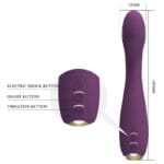 PRETTY LOVE - HECTOR VIBRADOR ELECTROSHOCK POR CONTROL POR APP LILA - Imagen 4