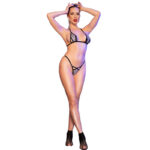 CHILIROSE - CR 4659 BIKINI PLATEADO S/M - Imagen 4