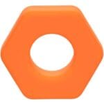 CALEXOTICS - ALPHA ANILLO PROLONG SEXGONO NARANJA - Imagen 3