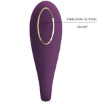 PRETTY LOVE - AUGUST VIBRADOR DOBLE PLACER APP REMOTE - Imagen 5