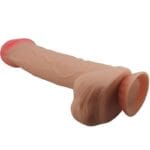 PRETTY LOVE - SLIDING SKIN SERIES DILDO REALÍSTICO CON VENTOSA PIEL DESLIZANTE 26 CM - Imagen 2