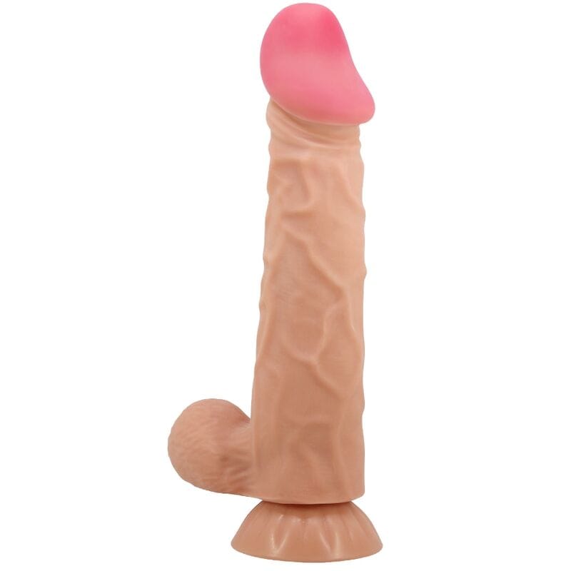 img_173437_01d751317276ad08a0c0a944f62b1a4e_1.jpg PRETTY LOVE - SLIDING SKIN SERIES DILDO REALÍSTICO CON VENTOSA PIEL DESLIZANTE 24 CM - Imagen 1