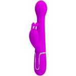 PRETTY LOVE - DEJON VIBRADOR RABBIT 3 EN 1 MULTIFUNCIÓN VIOLETA