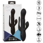 CALEXOTICS - VIBRADOR TRIPLE EUPHORIA NEGRO - Imagen 2