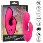 CALEXOTICS - SO. CAL SUSHINE VIBRATOR RABBIT FUCSIA BY CALIFORNIA DREAMING - Imagen 2