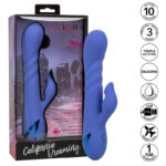 CALEXOTICS - L.A LOVE VIBRADOR  SUCCIONADOR AZUL BY CALIFORNIA DREAMING - Imagen 2
