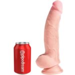 KING COCK - DILDO TRIPLE DENSIDAD 18.4 CM - Imagen 2