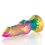 EPIC - IRIS DILDO CON TESTÍCULOS ARCOÍRIS DE PLACER - Imagen 5
