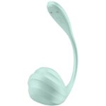 SATISFYER - SMOOTH PETAL ESTIMULADOR PUNTO G VERDE AGUA APP GRATUITA - Imagen 3