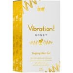 INTT - POTENTE ESTIMULANTE ÍNTIMO GEL VIBRADOR LIQUIDO MIEL 15 ML - Imagen 3