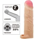 PRETTY LOVE - GERD FUNDA DE PENE EXTENSORA NATURAL - Imagen 5