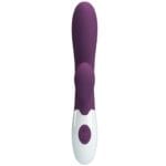 PRETTY LOVE - ALVIS VIBRADOR RABBIT  PUNTO G MORADO - Imagen 2