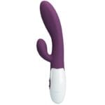 PRETTY LOVE - ALVIS VIBRADOR RABBIT  PUNTO G MORADO - Imagen 3